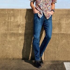 Cremieux Relaxed Straight Men's Blue Jeans